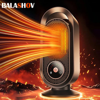 1000W Electric Heater Portable Mini Desktop Fan Heater Smart Hot Air Blower Home Bedroom Office Warmer Machine for Winter