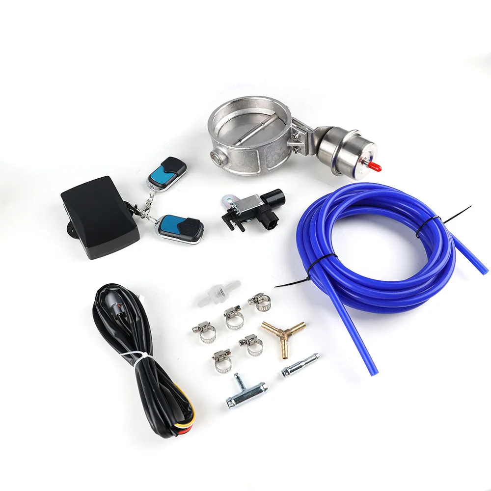 

Car Modification with 2"/2.5"/3"/3.5" Vacuum Valve Exhaust, Remote-Controlled Simple Pneumatic Exhaust Valve