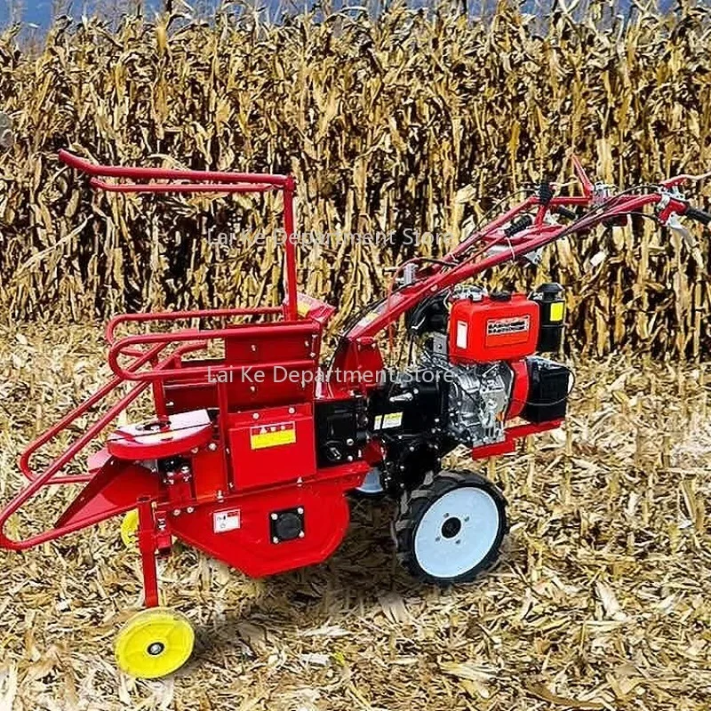 

Agricultural Farm Self-Propelled Corn Harvester/ Multifunctional Mini Tractor Corn Harvester Maize Harvesting Machine