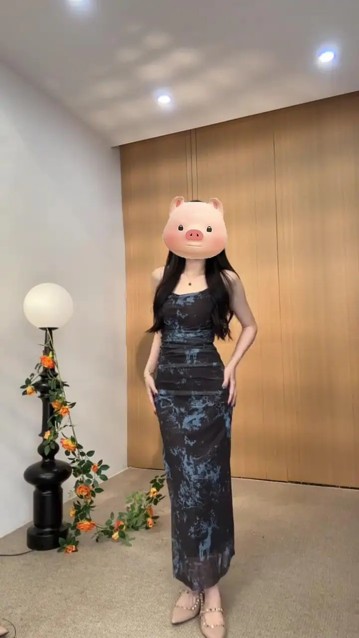 Robes sans manches pour femmes, bleu, tricoté, col roulé, rayures verticales, coupe ample, littéraire minimaliste, Grunge, Harajuku, automne