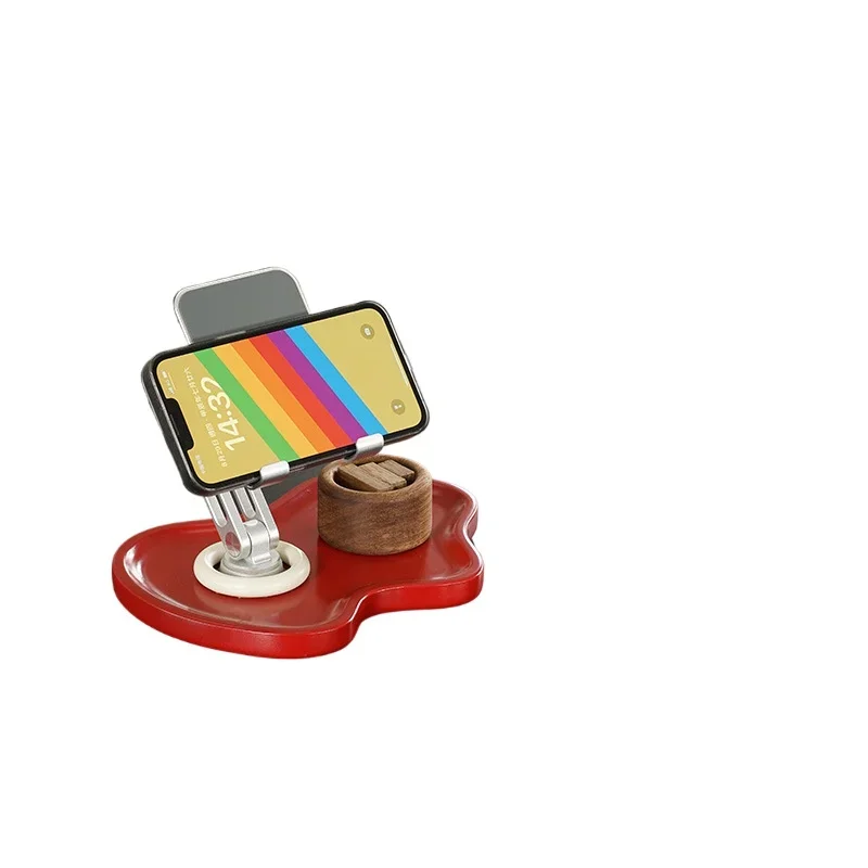 

Entrance decorative ornaments, living room home desktop tray, mobile phone tablet support rack