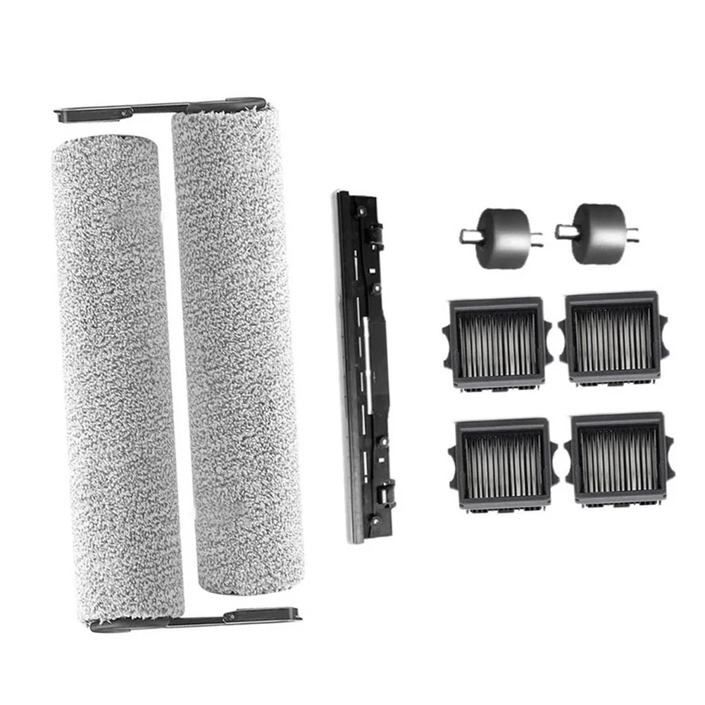 Roller Main Brush Filters Wheels Kit For Tineco For Floor One S9 Artist Pro/Steam Floor Cleaner Handheld Vacuum Cleaner Parts
