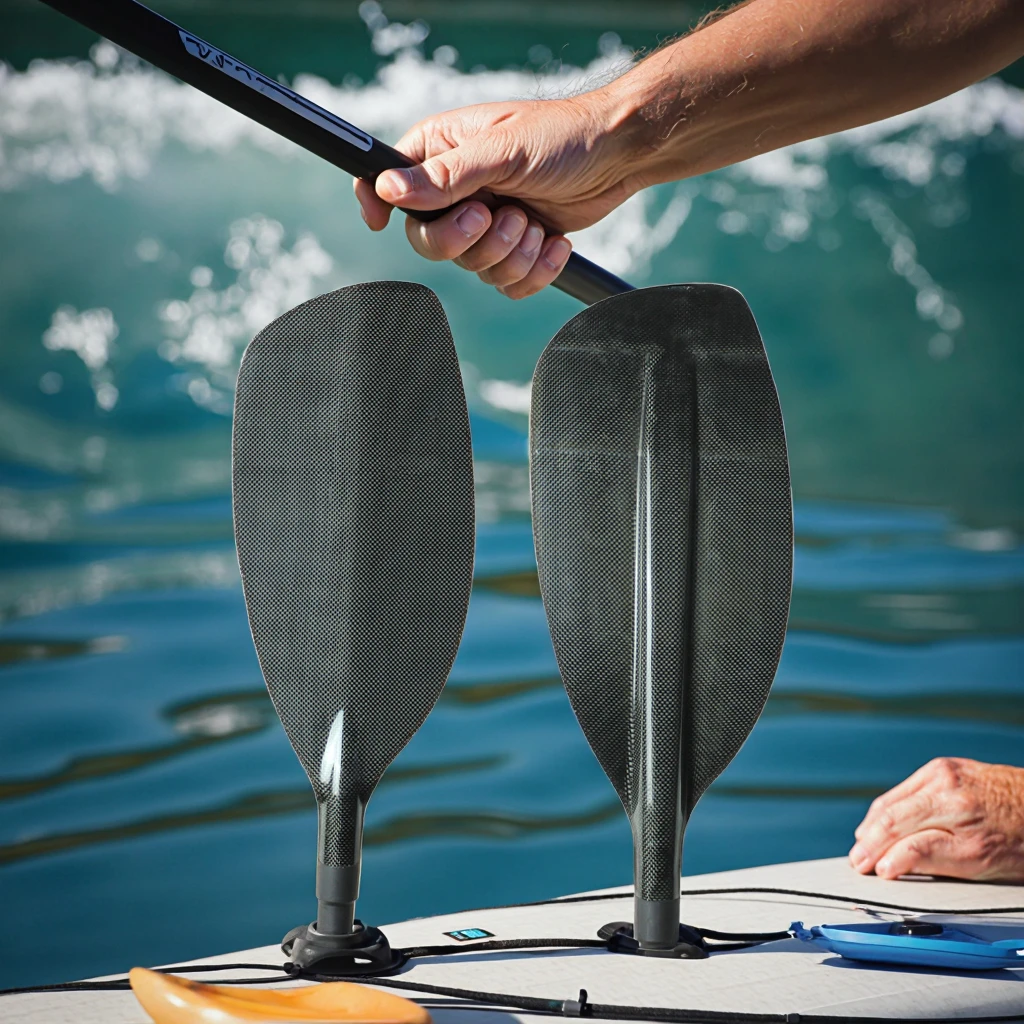 Лидер продаж YAK на открытом в – обзор и цена Kayak Paddle Carbon