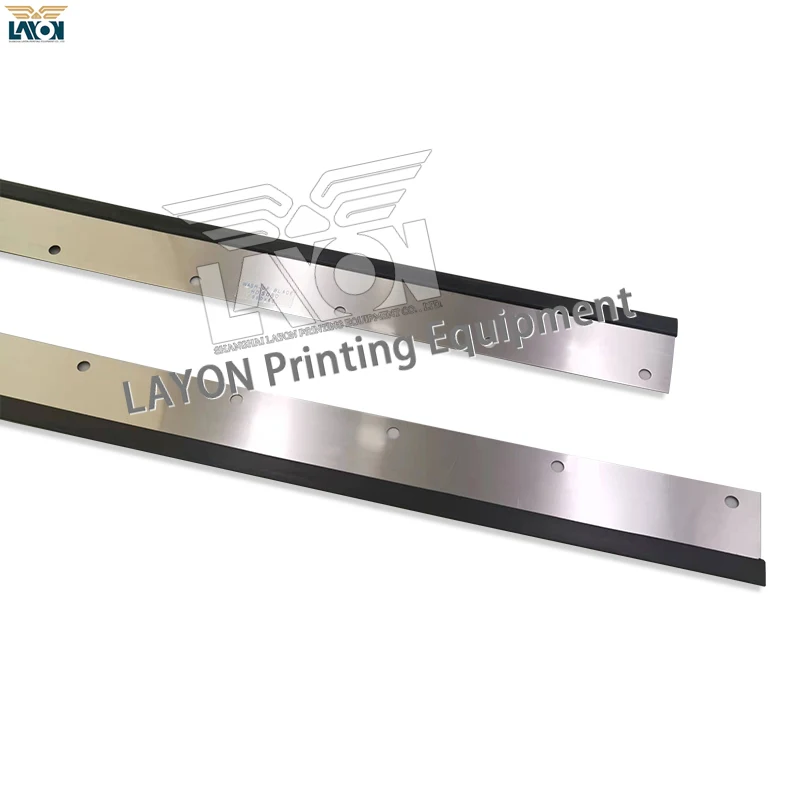 5 Miếng LAYON G2.010.502 Heidelberg Máy In SM52 PM52 Rửa Lên Lưỡi Dao 605X46X0.5Mm 7 Lỗ Nhanh giao Hàng