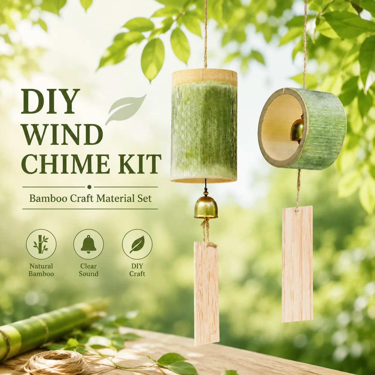 Kendin Yap Bambu Tüp Rüzgar Ça - Wind Chime Tubular incelemesi ve fiyatı