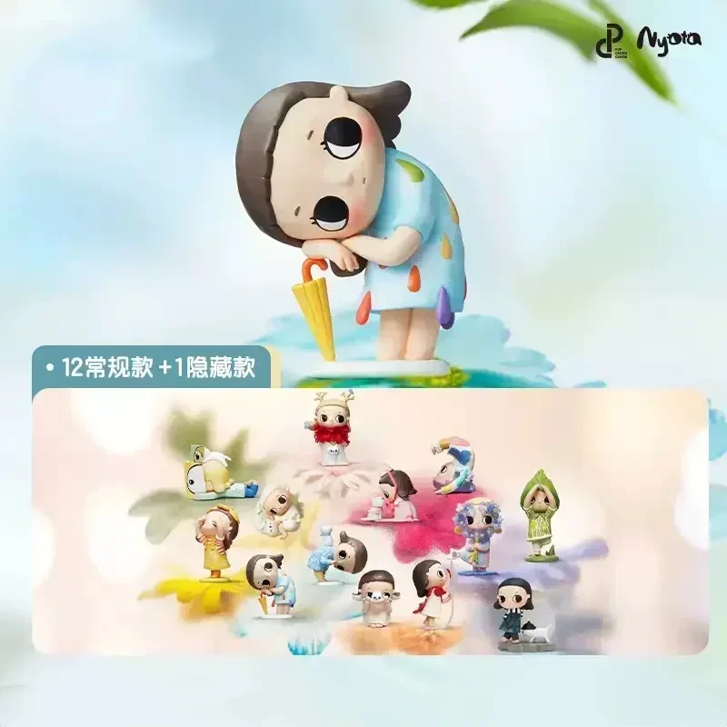 POP MART Nyota I AM THE SEASONS Series Blind Box Mystery Box Guess bag Girls Anime Figures Cute Model Birthday Gift