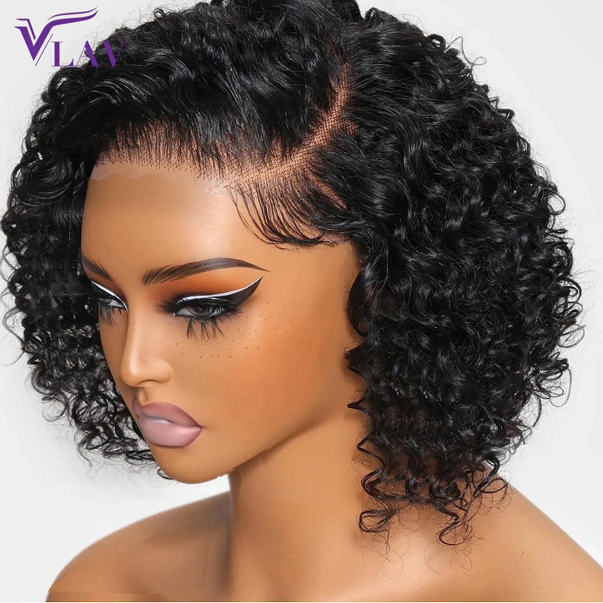 

450 Density Glueless Wigs Human Hair 360/13×4/13×6HD Lace Frontal Wig With Transparent Lace Kinky Curly Human Hair Wig For Women