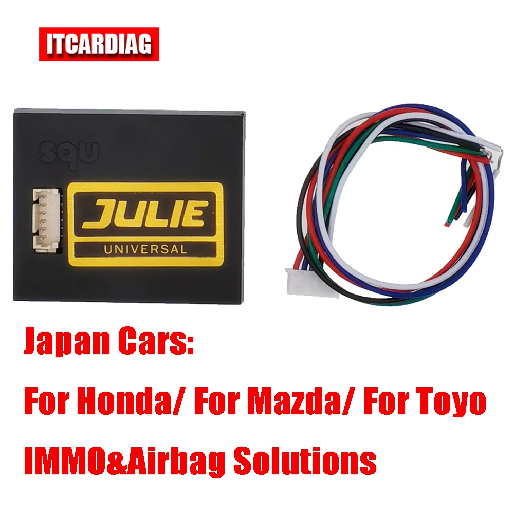 Julie Pro V96 Emulador Universal de coches, emulador de coches de Japón, para Honda, Mazda, inmovilizador/Airbag/ IMMO OFF, B6MU, BP7P, BP6M, B5F4, B35J, V96
