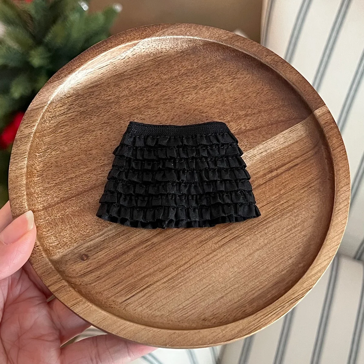 Süße Sommer-Puppenkleidung, Spitzenbesatz, Faltenrock, passend für Zsiga-Baumwollpuppen, Mini-Puppenkleid, Outfit, Fotografie-Zubehör – Detail 4