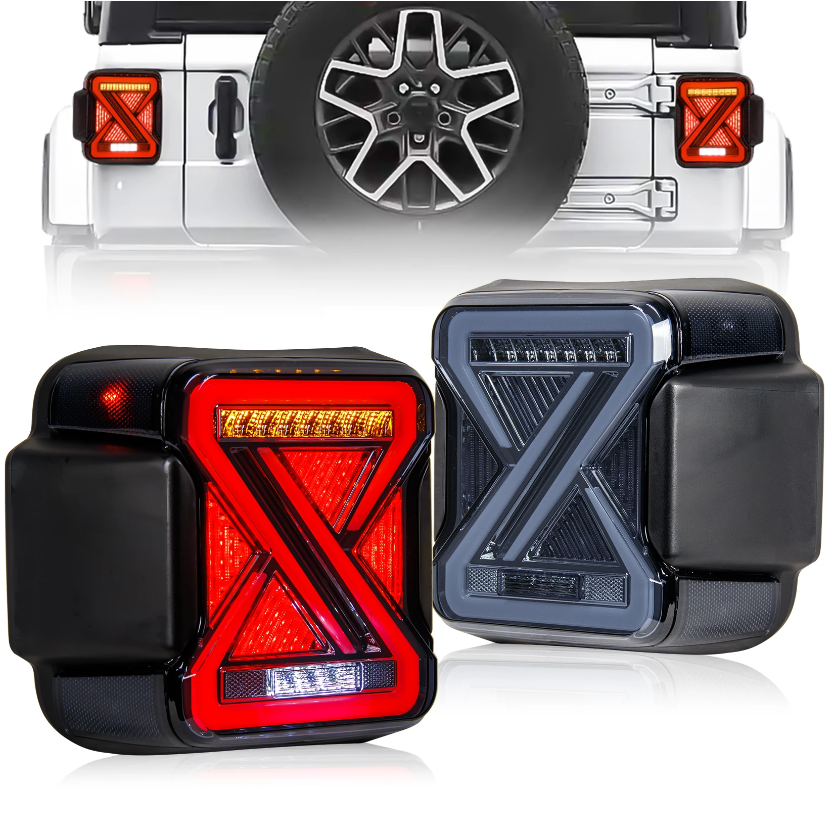 

Задний фонарь для Wrangler Задний фонарь для Jk Jl Задний стоп-сигнал Задний фонарь