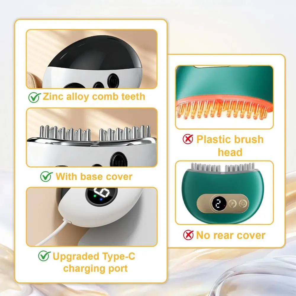 Electric Gua Sha Facial Tools Skin Toning Device with 9 Level Heat & Vibration Scraping Board ABS Facial Massager Tool