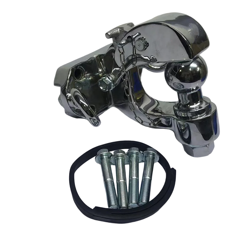 Hot-selling Off-Road Rescue Combination Kit Rear Bumper Tow Hook with Lock Universal Tiger Head Nylon Material