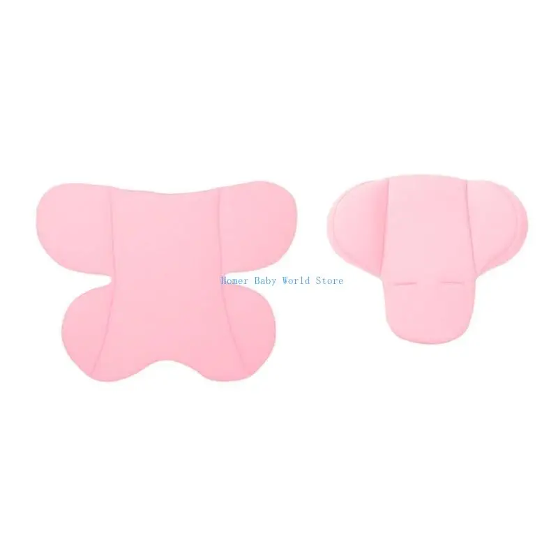 

B2QD Breathable Baby Stroller Cushion Comfortable Child Safety Inner Cushion Thermal Mattress Pad Baby Cart Accessory