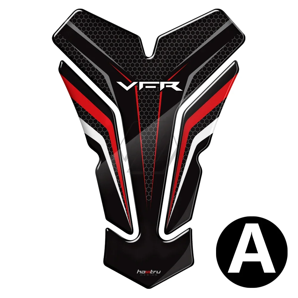 

3D Resin Motorcycle Tank Pad Protector Sticker for Honda VFR Series VFR400 VFR800 VFR1200F - Durable Customized Case