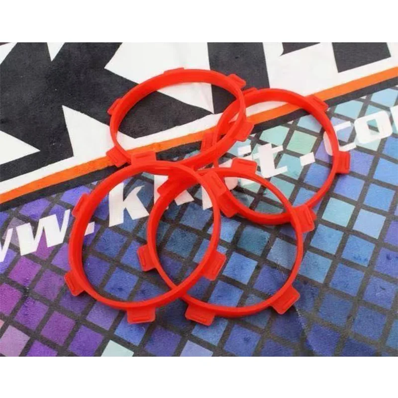 2/4P 85mm RC Tire Glue Bands for 1/8 Buggy 1/10 Short Course Truck, Rubber Tire Mounting Straps, Model Car Accessories & Tools