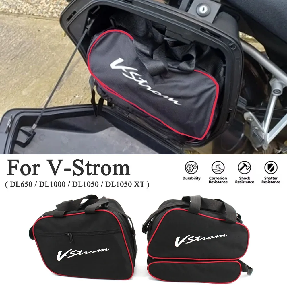 

New Motorcycle Bag Waterproof Travel Bags Suitcase Saddlebags For SUZUKI V-Strom DL650 DL 650 V-STROM DL1000 V-strom DL1050 XT