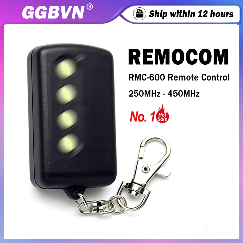 REMOCON RMC600 RMC-600 RMC 610 LRT-1 Garage Door / Electric Gate Remote Control Duplicator 250-450MHz Fixed Code Gate Opener