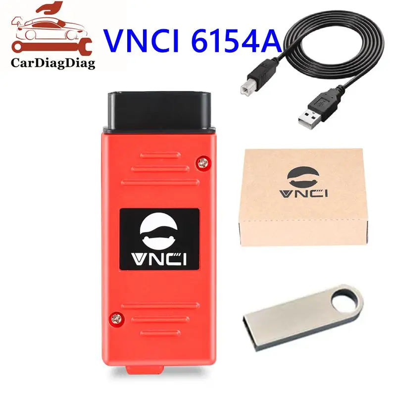 

VNCI 6154A V23.0.1 Support latest version Software Diagnostic Tool for Audi for Skoda Original Drive Plug and play