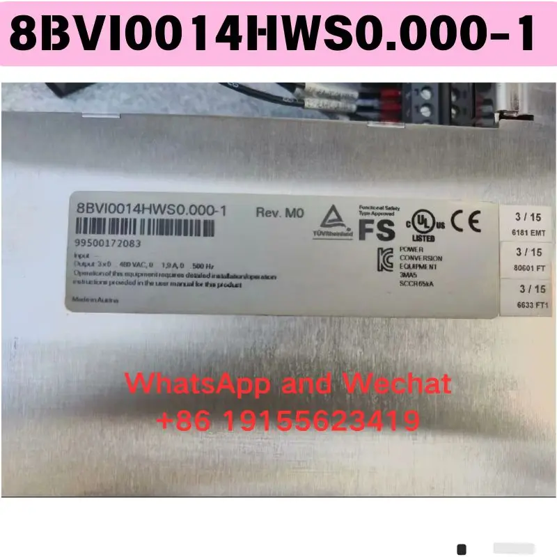 Used OEM disassembled parts 8BVI0014HWS0.000-1 Driver Functional test OK Fast delivery