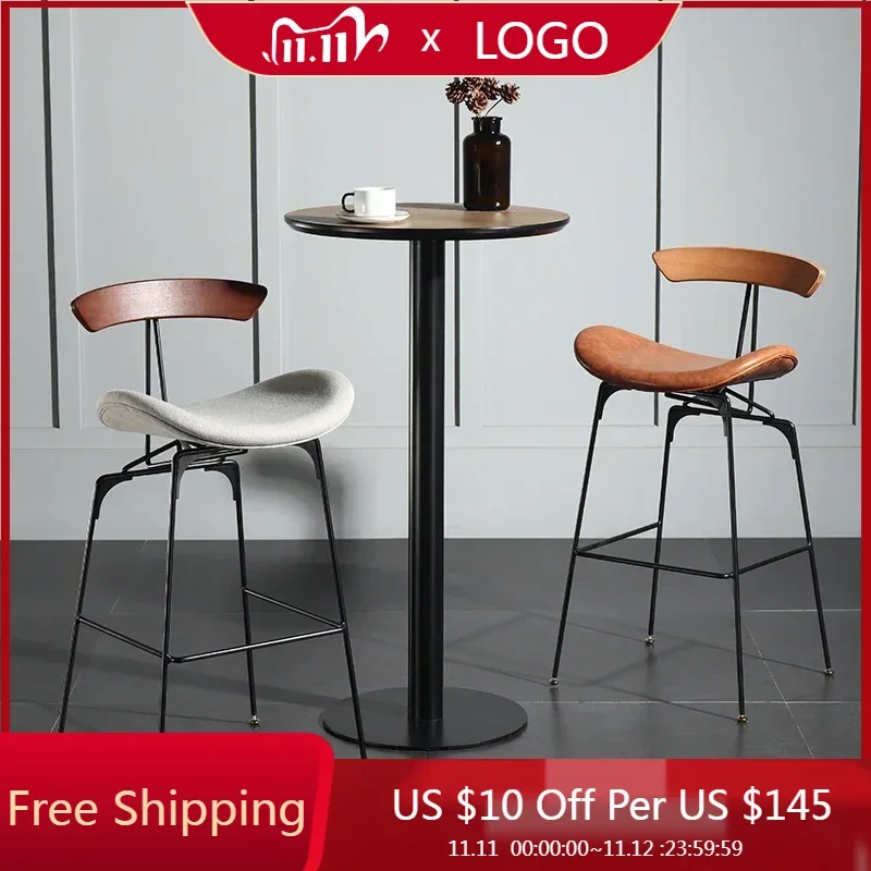 

Beach Relaxing Bar Stools Makeup Reception Desks Designer Modern Dining Chair Bedroom Camping Sillas Para Comedor Home Furniture