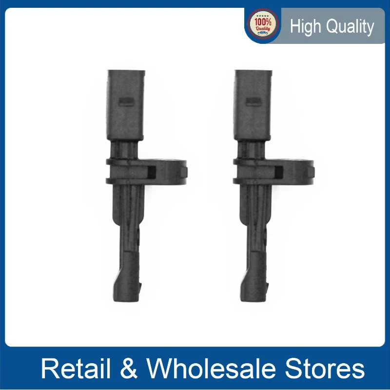 2Pcs Left Right ABS Wheel Speed Rear Black Sensor WHT003864 2K0927807 for Golf Caddy A3 S3 Octavia 2K0 927 807 WHT 003 864