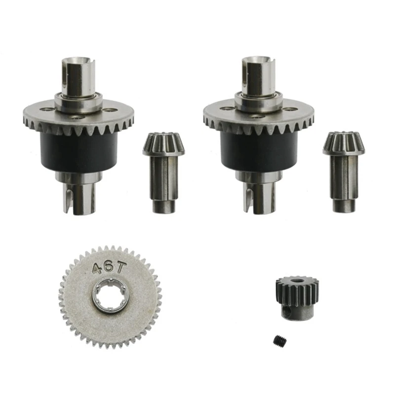 

Metal Differential and Gear Set for SCY 16101 16102 16103 16201 Pro 1/16 Brushless RC Car Upgrades Parts Accessories