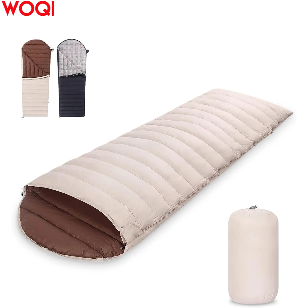 

Взрослый открытый конверт для кемпинга толстый и теплый пуховый спальный мешок