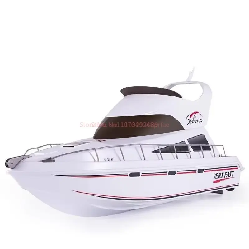 Yacht de luxe télécommandé Rc, bateau rapide de course, bateau à rames électrique, modèle pour enfants, jouet, cadeau, nouvelle collection