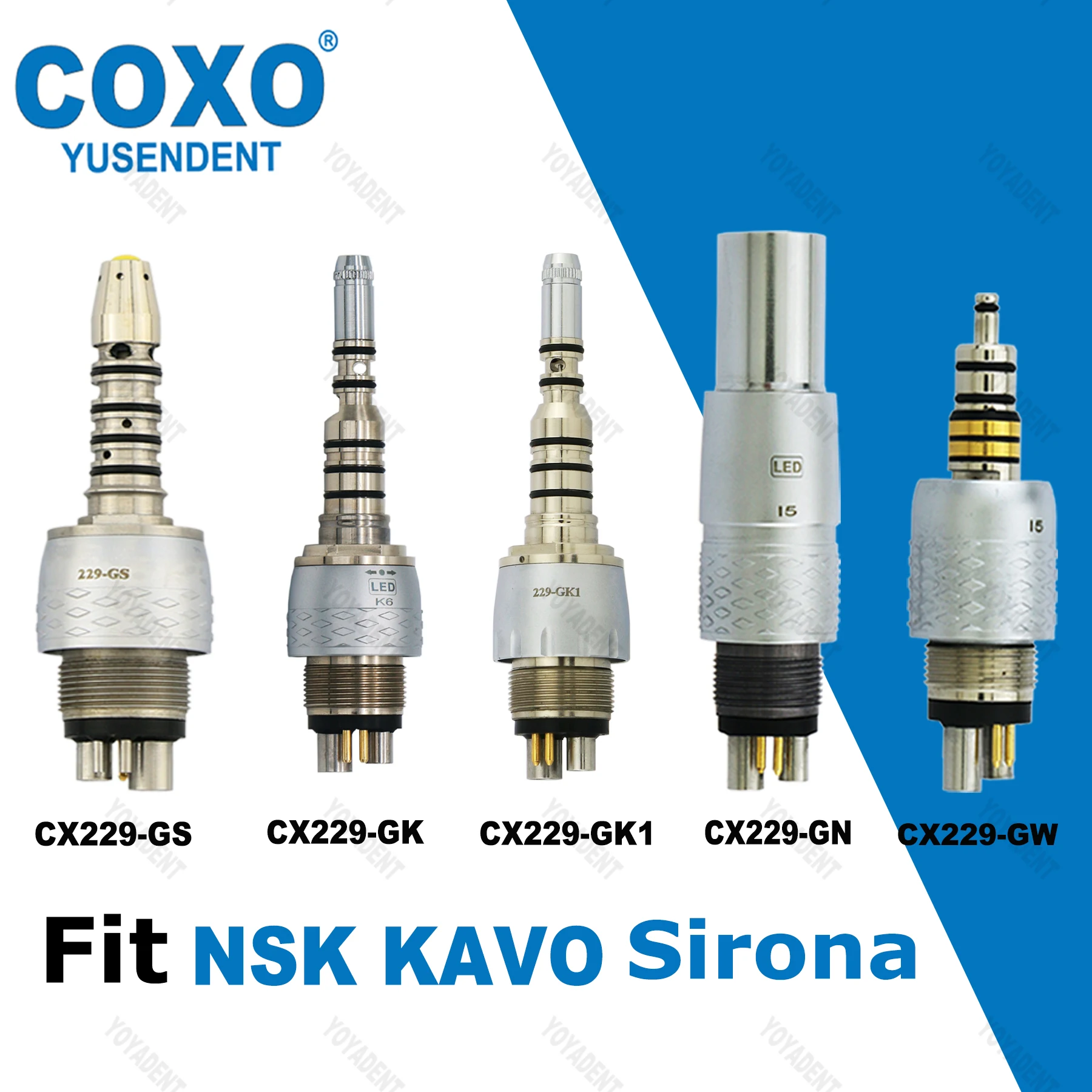 Dental Turbine Coupler Spare Bulb Seal Coupling O Rings For KAVO NSK Sirona Bein-Air High Speed Handpiece