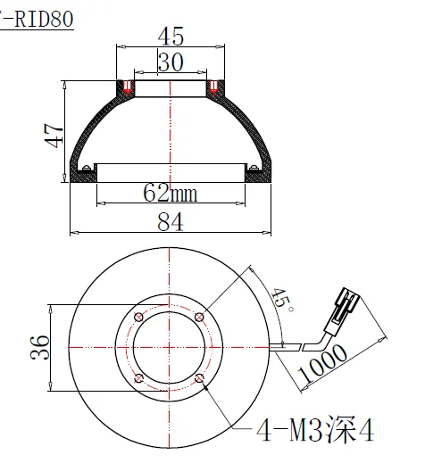 RID80W machine vision Light source Bowl light source Shadowless dome dome light source CCD automatic detection LED light source