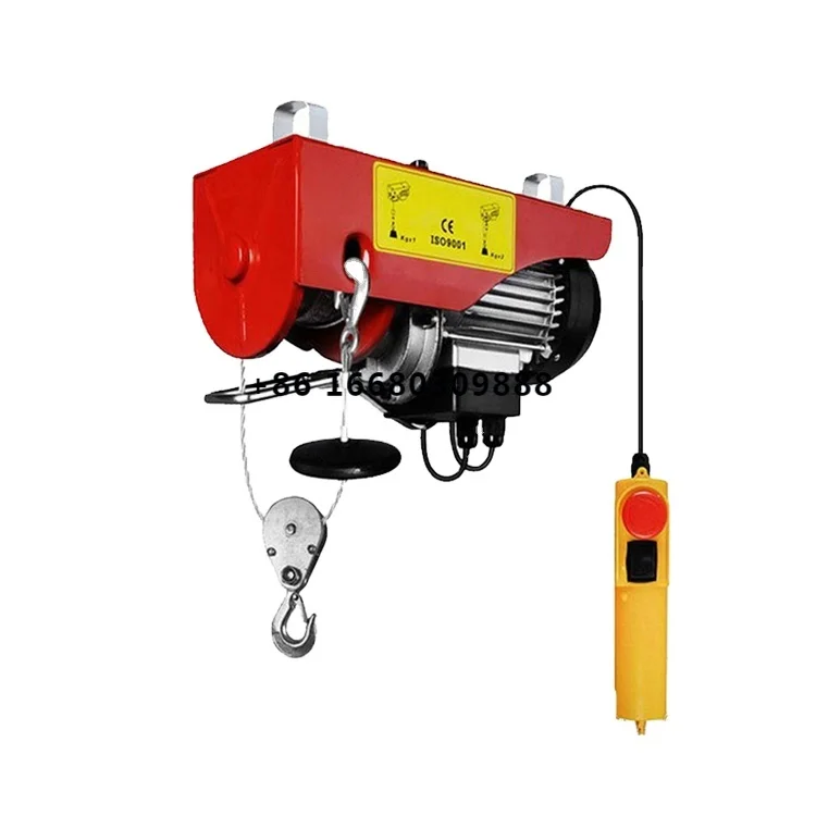 

Cheap price mini 220v PA portable hoist mini wire rope electric hoist 200kg 300kg 500kg 1000kg 1200kg