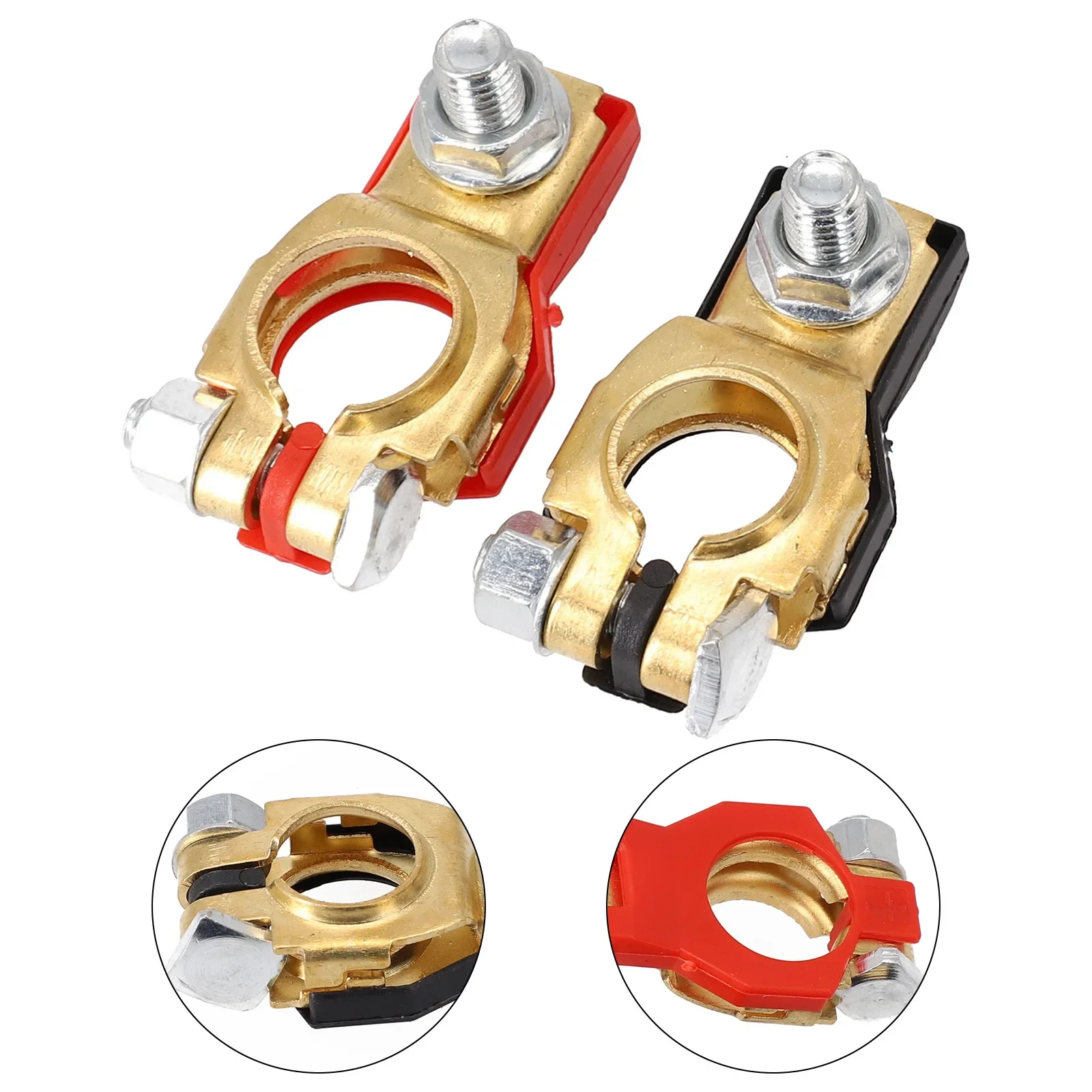 Special Battery Terminal Automotive Clamp Clip Heavy Duty High Reliability Motorcycle Stable Characteristics Strong Adaptability