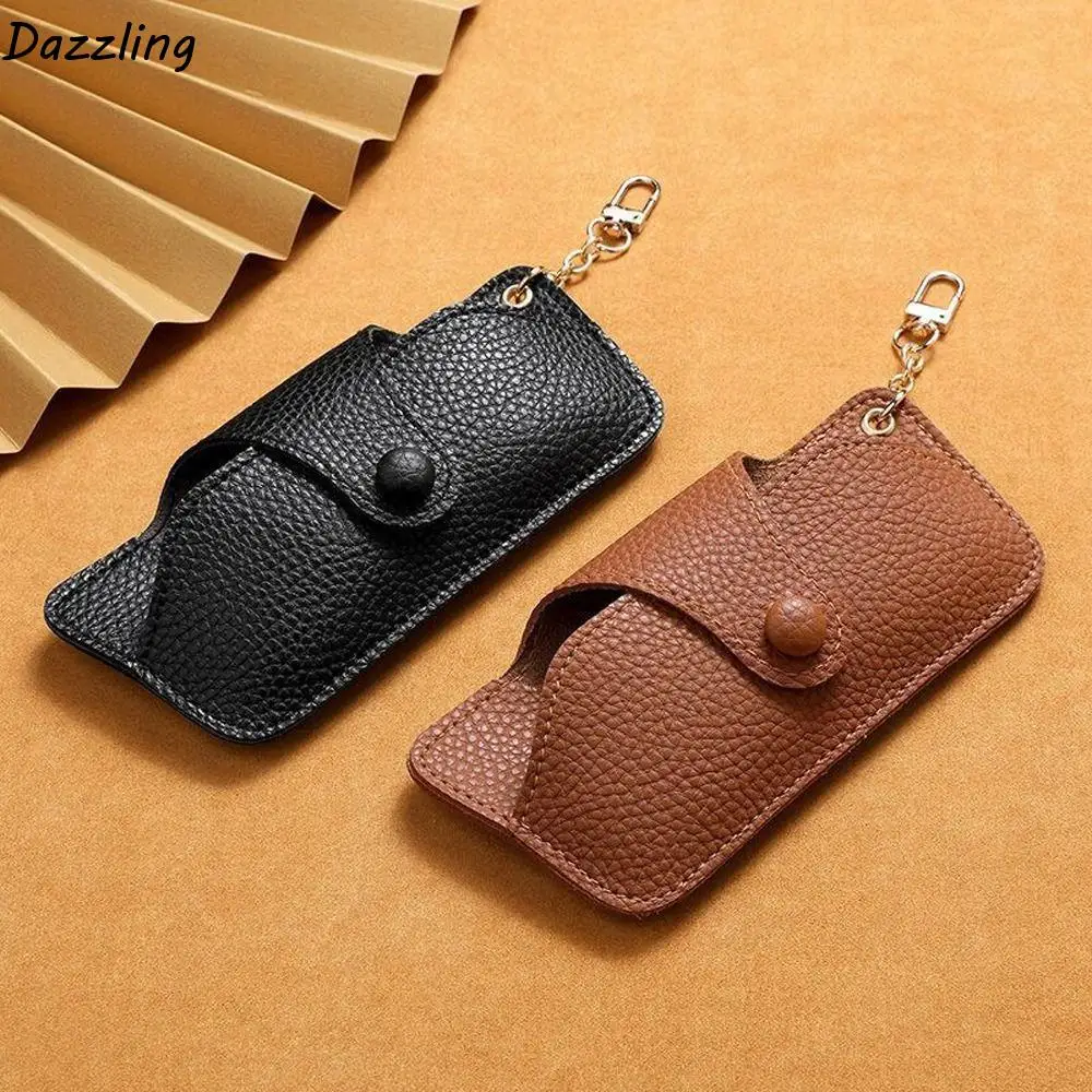 

Storage PU Leather For Men Waterproof Eyewear Holder Leather Glasses Case Hanging Sunglasses Bag Eyeglasses Protective Box