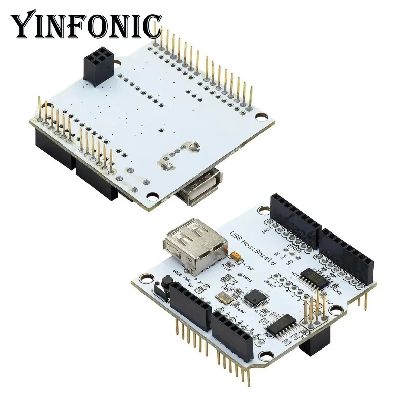 USB Host Shield 2.0 for Arduino for UNO MEGA ADK Compatible with ADK DIY Electronic Development Module Board