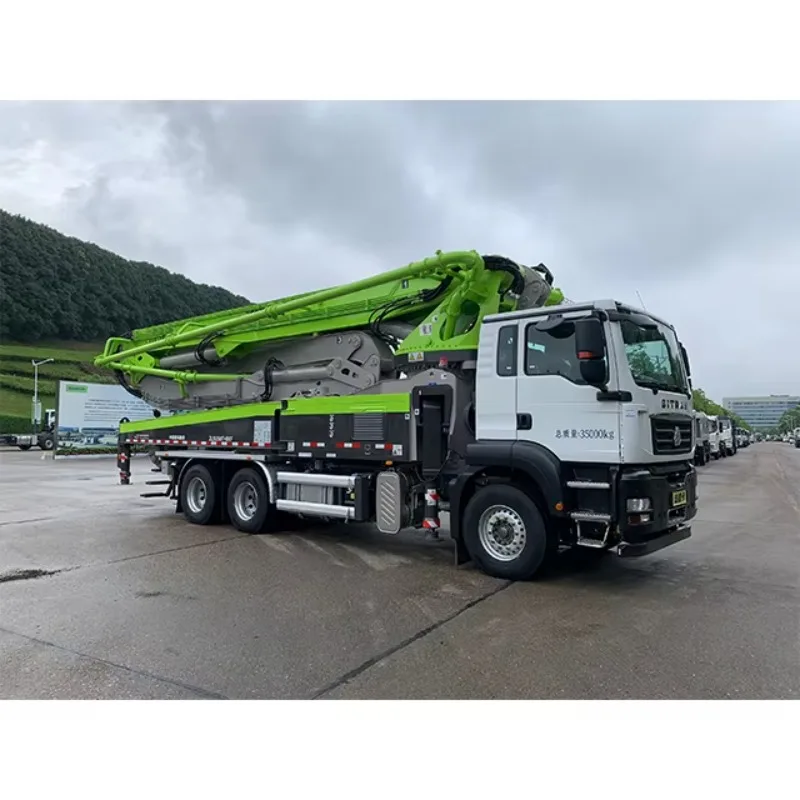 32m Truck Mounted Concrete Boom Pump Mobile Hydraulic Pump Truck High Efficiency Ready Mix Concrete Pumping Machine