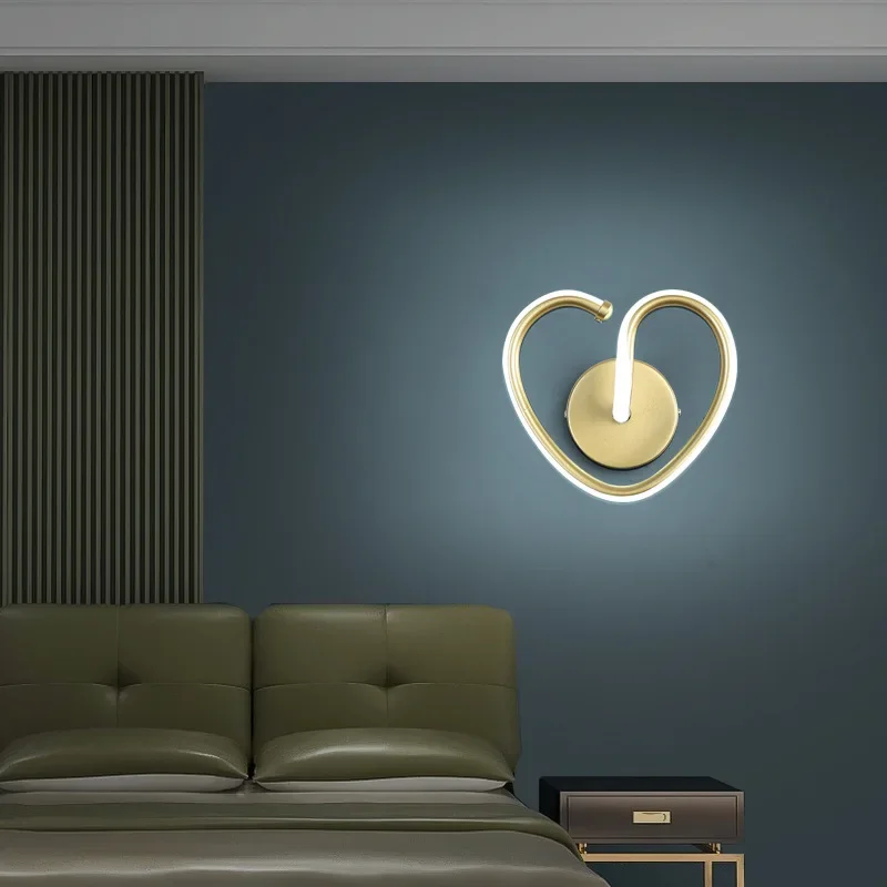 Modern LED Wall Light For Bedroom Living Dining Children's Room Hallway Wall Light Interior Decor Lighting Wall Sconce Luster