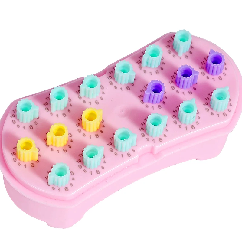 1Pcs Dental Autoclavable Endo File Box Holder Root Canal Measuring Tools Counting Rack Sterilizer Case