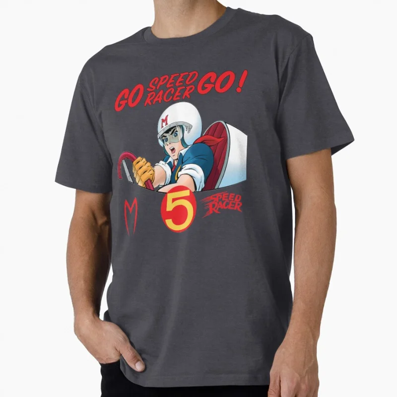 1208 Speed Racer Go Go Go Anime Gift t shirt Mach 5 Manga print Graphic Tee Y2K clothes All size S-6XL Cartoon Tops