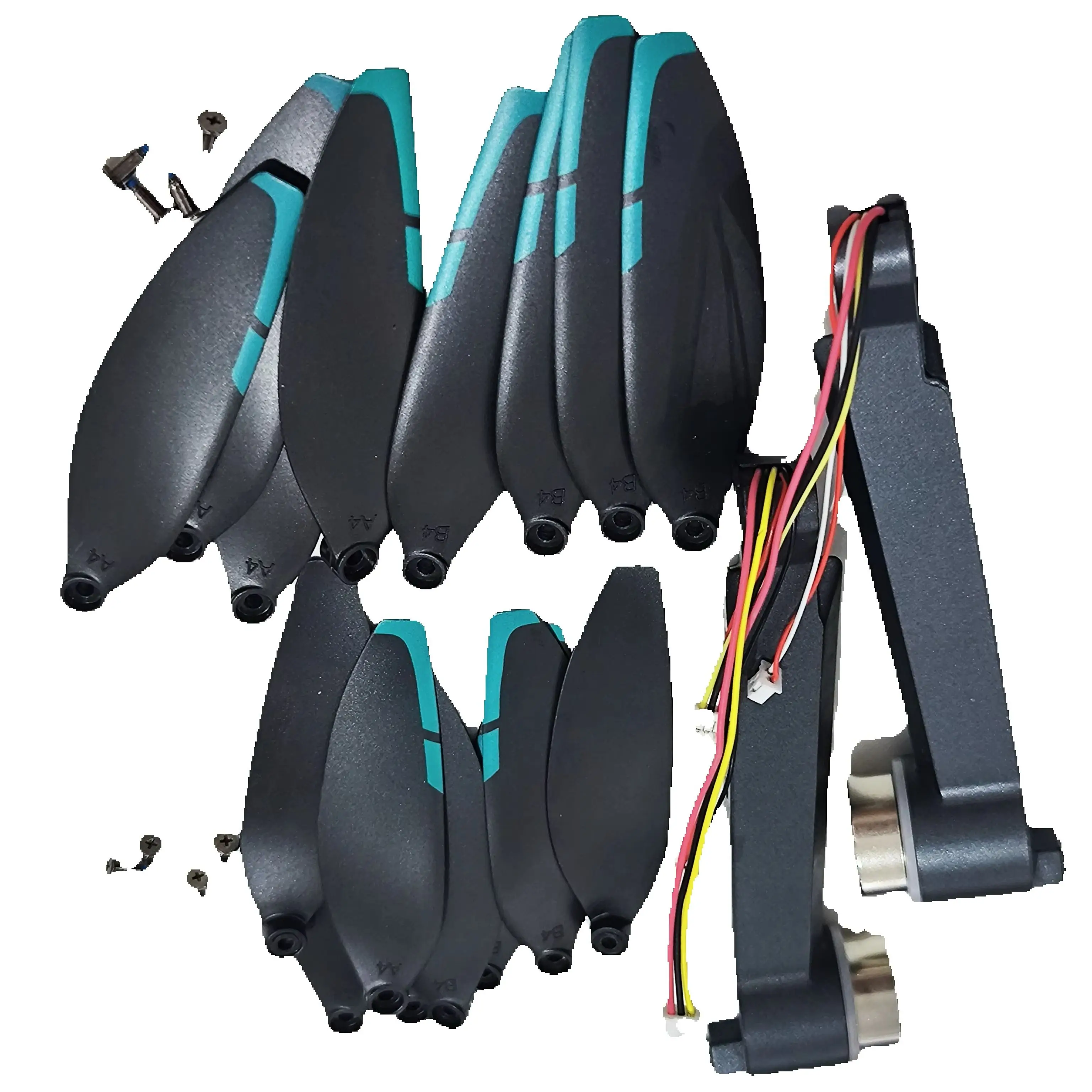 

Original S159/S159MAX GPS RC Foldable Quadcopter Drone Spare Parts Brushless Motor Rear Arm A B With Blade Propeller 16PCS