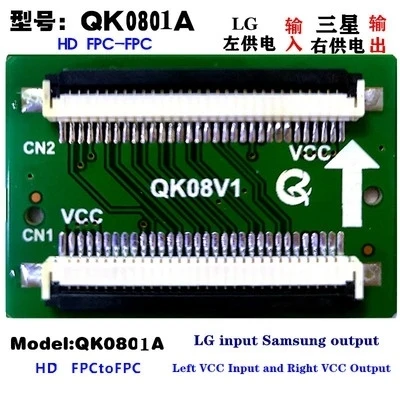FHD LVDS 2K 51pin/30pin Dla SAM Turn LG Kabel Złącze Kabel Adapter Płytka Lewa i Prawa Zamiennik — zdjęcie 3