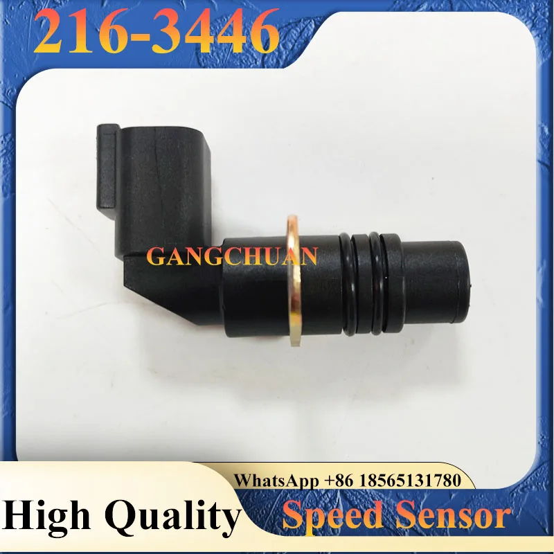216-3446 2163446 Crankshaft Speed Sensor For3054 3054C 3054E 3056 3056E Engine 315C 315CL M313C M315C M316C M318C Excavator 924G