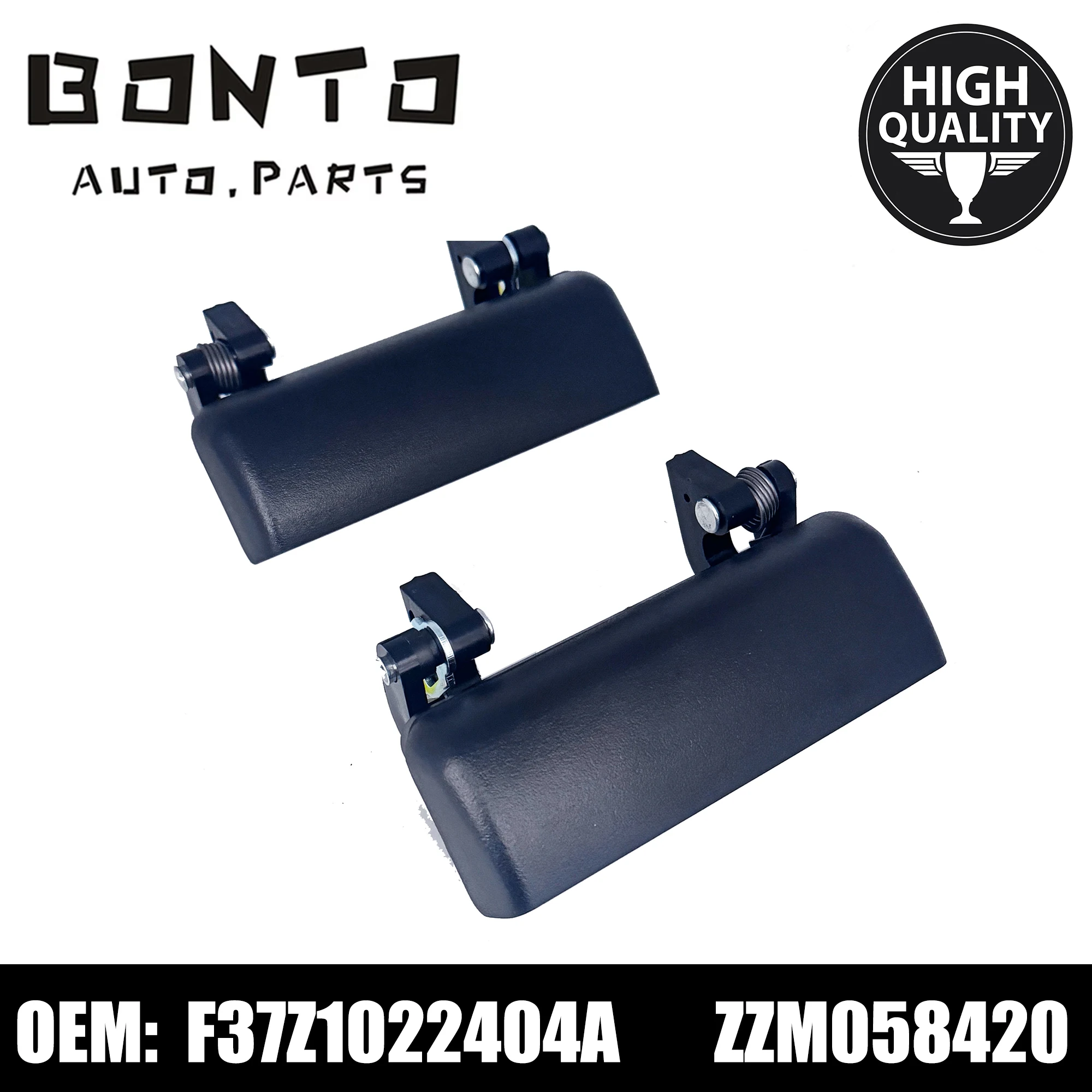 BONTO Un par de manijas exteriores para puerta de Ford F-100 Ranger 1993-2001, reemplazo para Ranger F37Z1022405A, F37Z1022404A