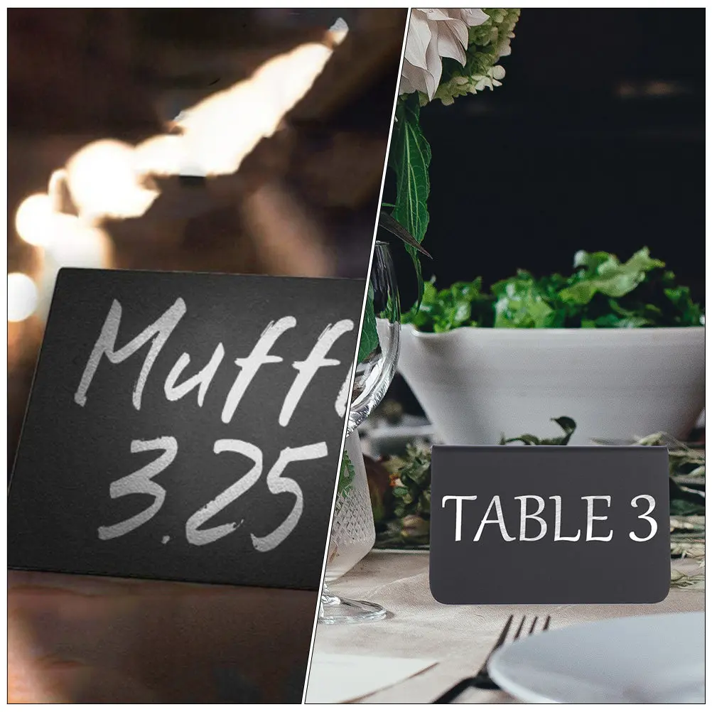5pcs-acrylic-mini-sign-for-home-table-decoration-christmas-table-decor-erasable-chalkboard-tabletop