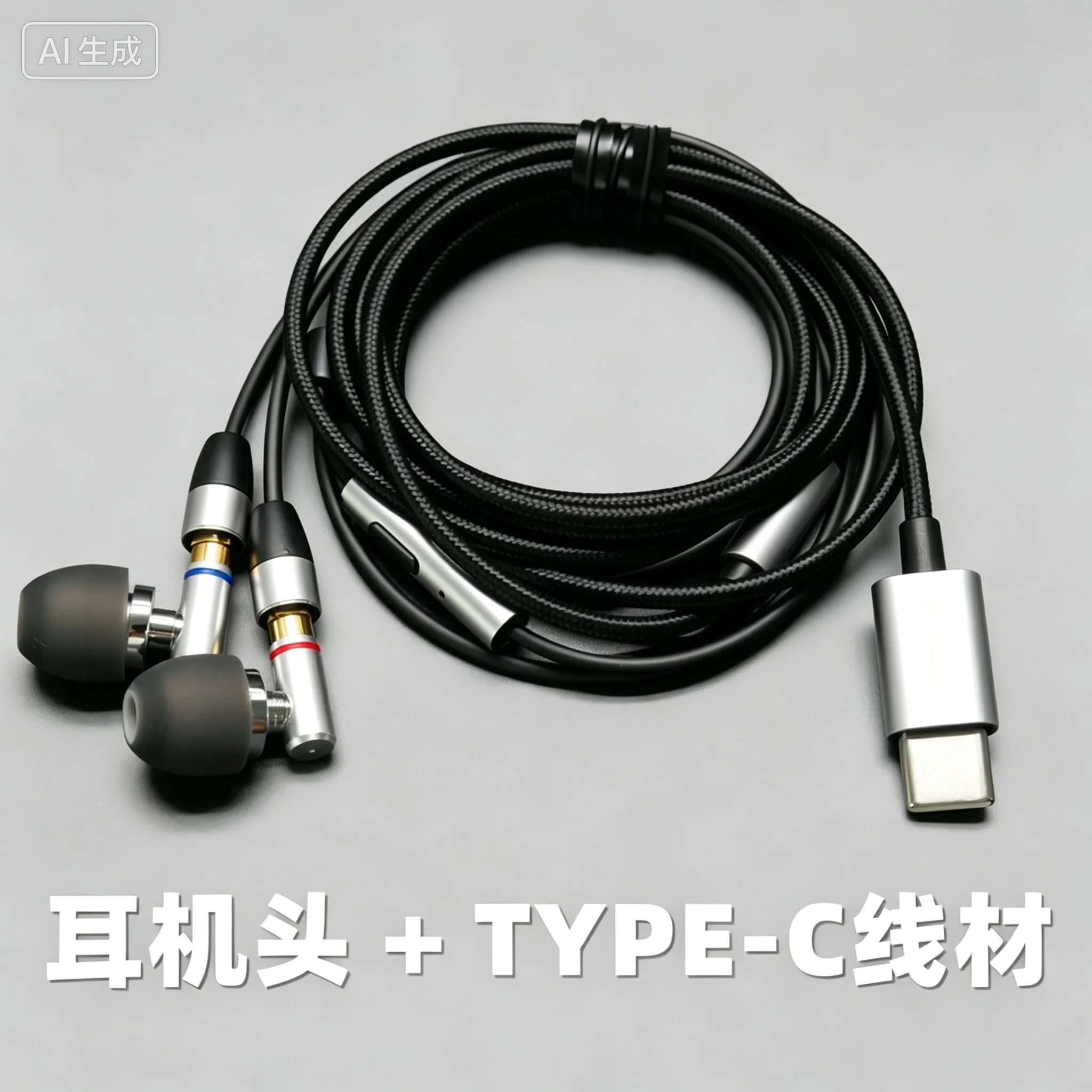 For MMCX micro-moving ring earphones, super small size in-ear comfortable to wear