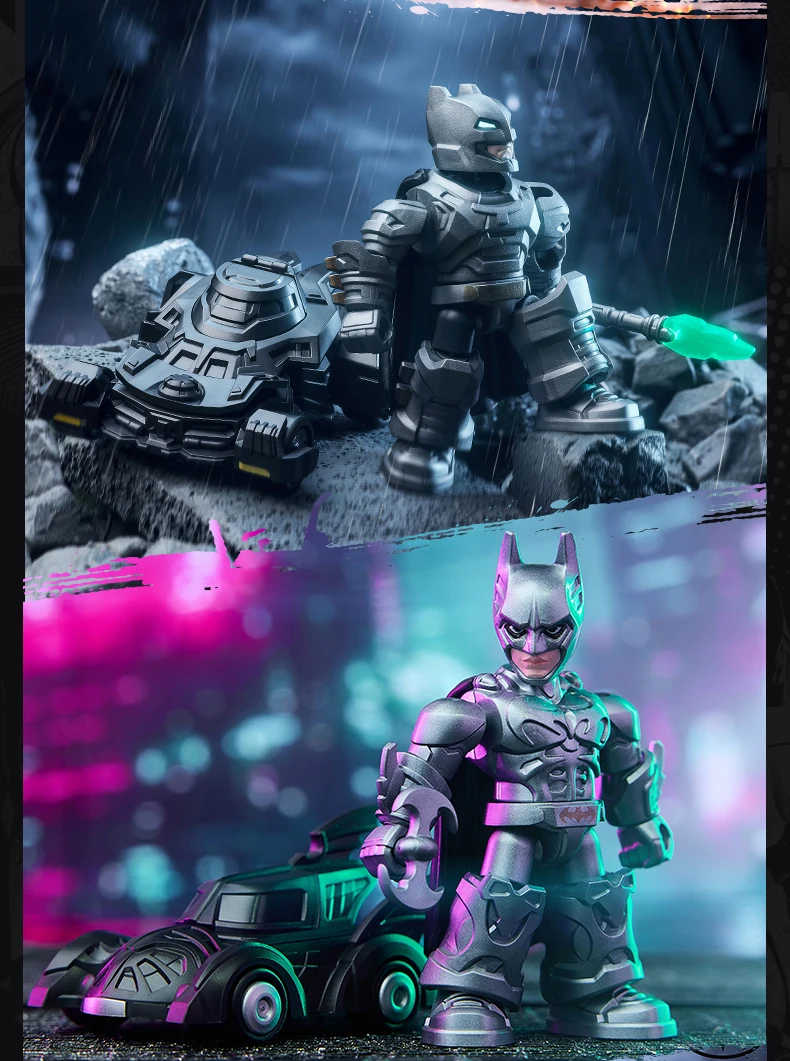 Blokees DC Blind Box Batman Arkham Knight Catwoman Mr.Freeze Clayface Zusammengebaute Bausteine Actionfigur Sammler-Spielzeug – Detail 40