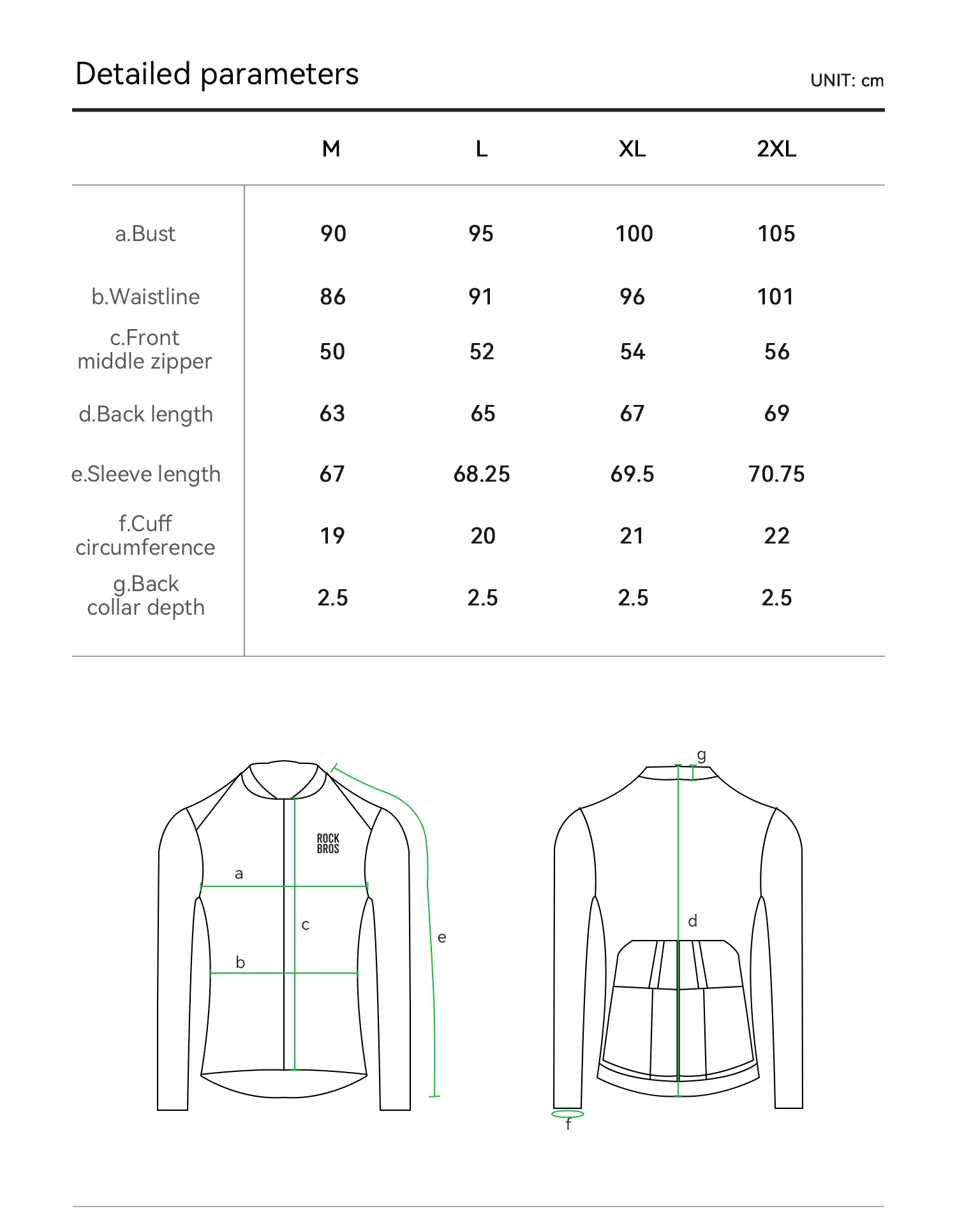 ROCKBROS Radtrikot mit langen Ärmeln, dünnes Fleece-Design, reflektierende Elemente, mit YKK-Reißverschluss, bequeme Fahrradjacke mit langen Ärmeln. – Detail 16