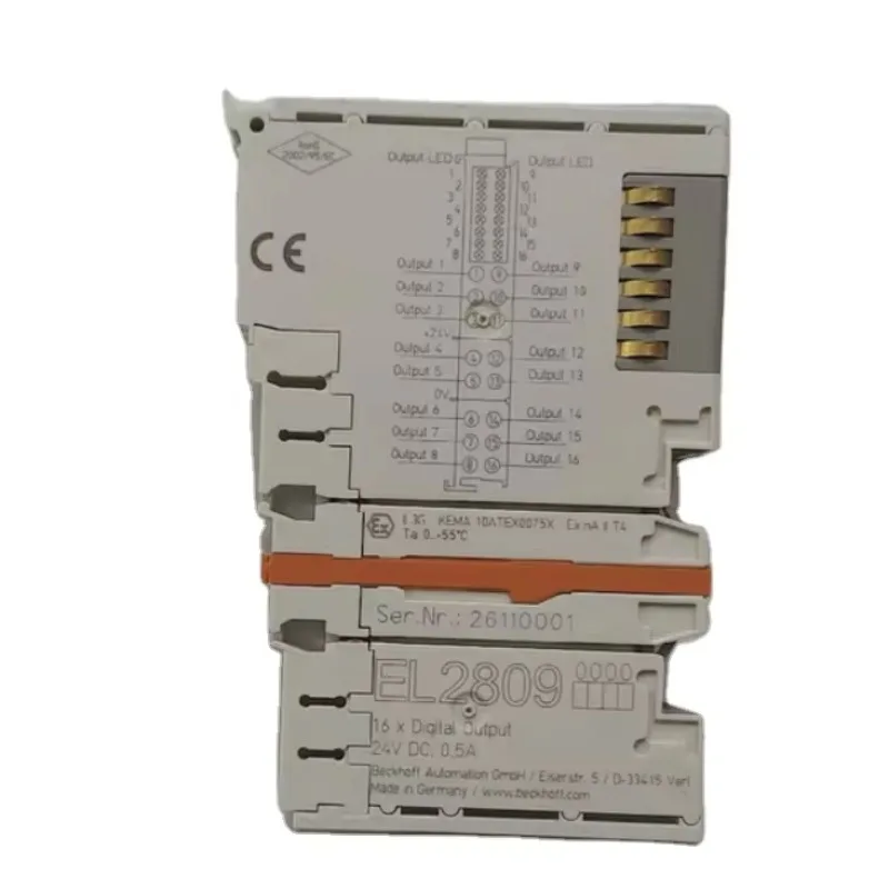 

BECKHOFF EL1809 EL2809 I/O Series Input Output Bus Terminals PLC Module New And Original