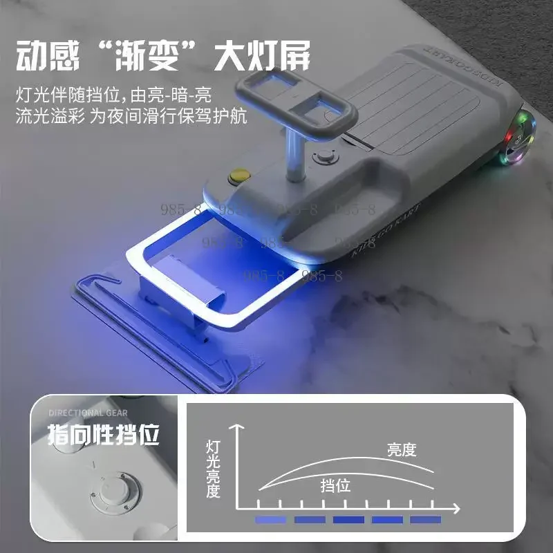 New Adult Electric Twist Car With Comfort Seat Anti-Rollover Design Mopping Drift Scooter Vehicle