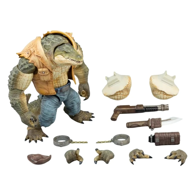 

19Cm Jiang Meng Furayplanet Series Mu-Fp001 Wilderness Hunter Crocker Action Figure Joint Movable Model Garage Kit Toys Gift