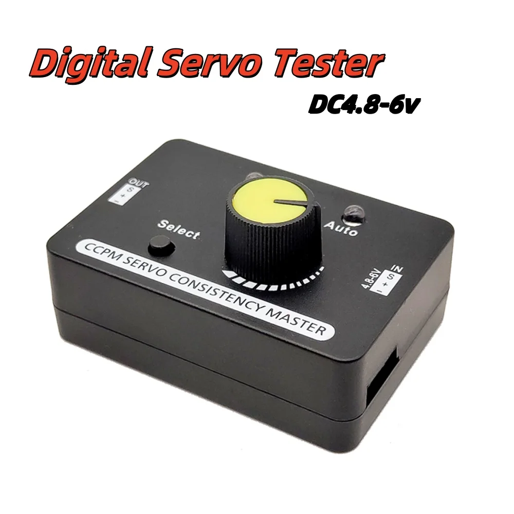 

Digital Servo Tester Motor Tester Controller Steering Gear Measurement for FPV RC Helicopter Airplane Car Servo Tester Tool